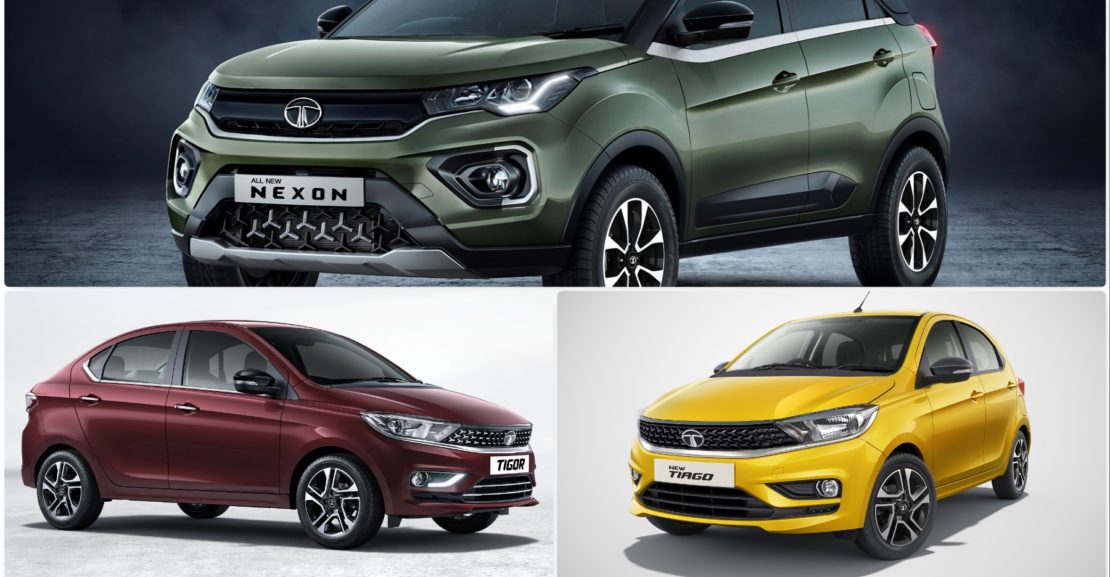 Tata Launches Mid-Life Updates Of The Tiago, Tigor And Nexon | CarSaar