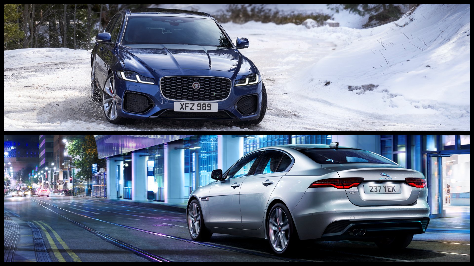 Jaguar xe vs xf