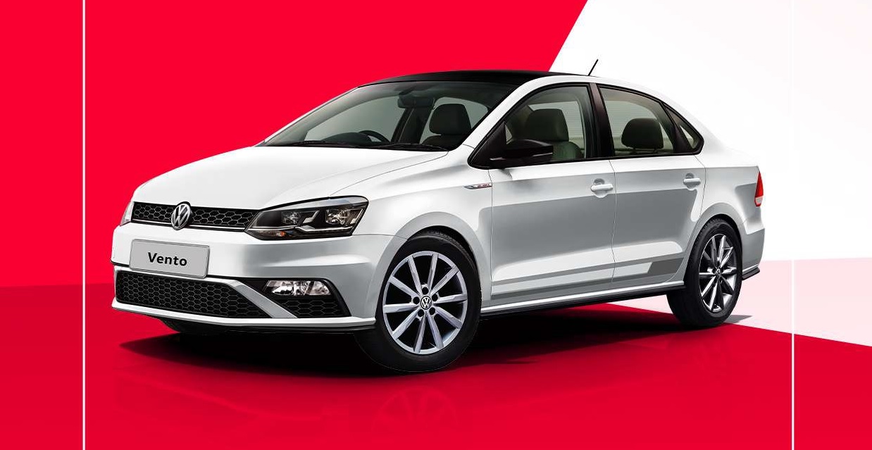 Volkswagen Polo And Vento Go Red & White - CarSaar